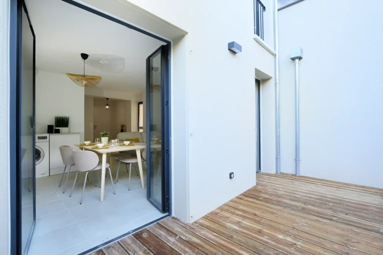 Terrasse - Maison témoin de Baziège